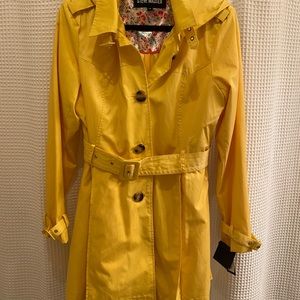 Steve Madden Yellow Trench Coat